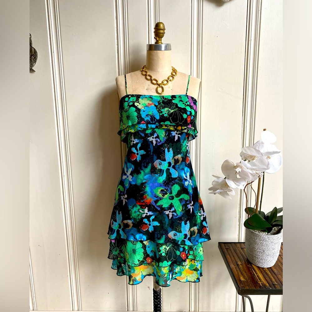 Thalia Sodi Layered Sundress size Small